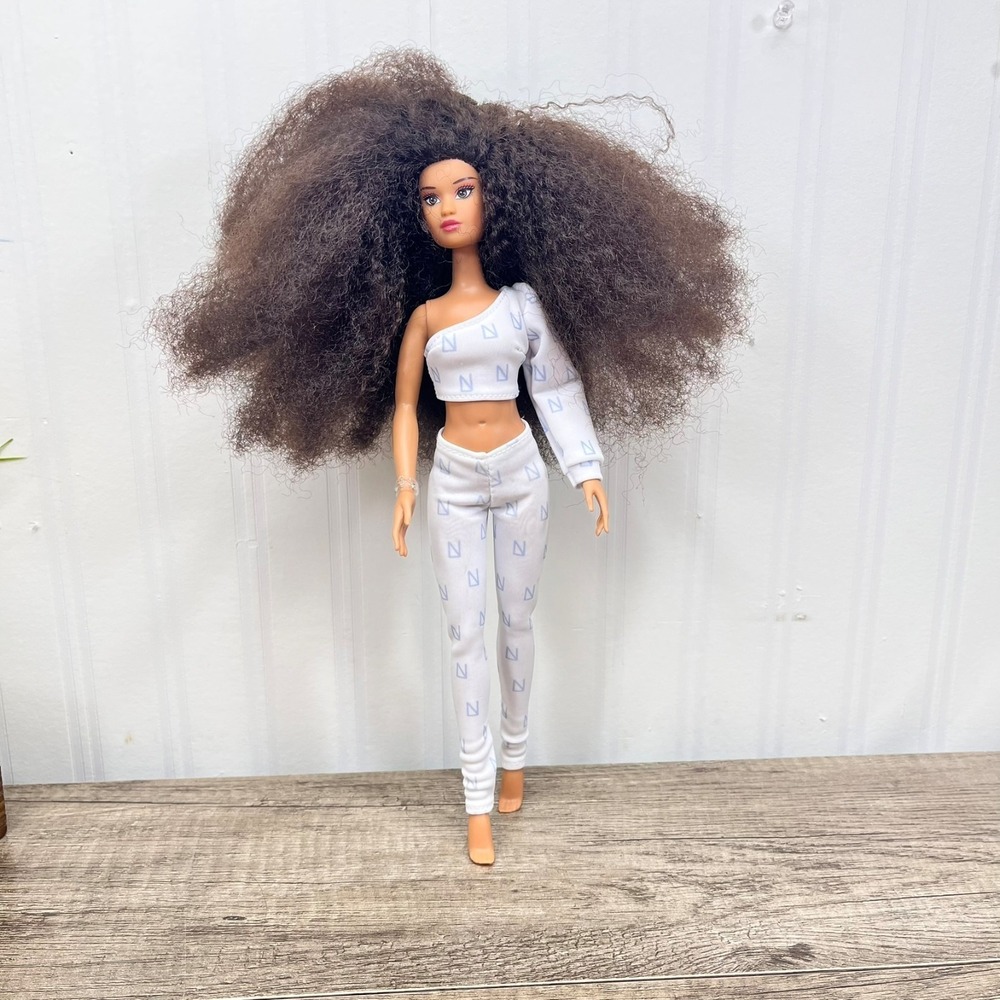 Naturalista 11.5" Doll Crown Collection Dark Skin Brown Hair Purpose Toys‎